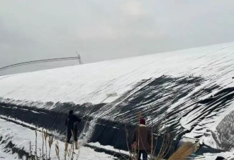 雪天出租无人机给大棚和厂房除雪 每小时赚数百元