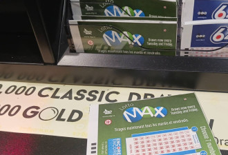 Lotto Max头奖彩票1500万元在南安省售出