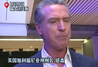 加州州长批评欧洲领导人对特朗普软骨头:看得尴尬