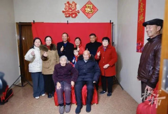 102岁夫妻同年同月同日生 儿女分享父母长寿秘诀