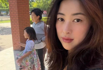 朱珠一家吃路边摊被偶遇!女儿热出一头汗,老公偷拍她满眼都是爱