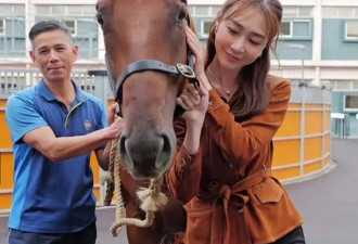 恭喜！TVB知名女星突然富贵成马主 爱驹拉头马获254万奖金