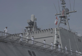 柬埔寨：一艘美国军舰首次停靠中国翻新的海军基地