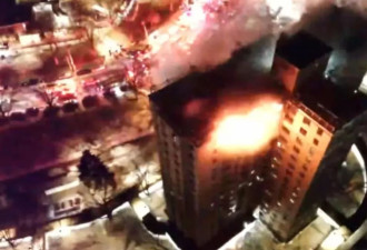 纽约公寓大楼爆炸，酿1死14伤