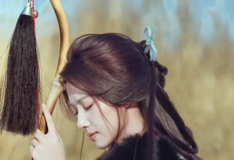 卢昱晓战国袍造型美爆了！清冷破碎忧伤感被赞乱世神女