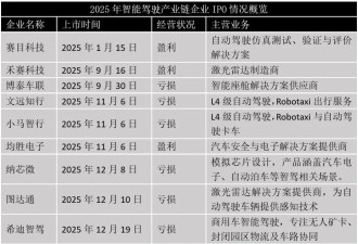 3家盈利，7家倒闭：智驾2025残酷物语
