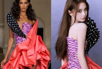 Angelababy穿高定直播带货，设计师发声：未允许任何人穿该礼服去卖廉价鞋子