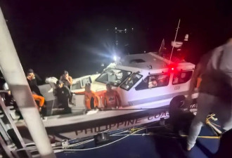 菲律宾一载350多人渡轮沉没,船体疑现破洞致进水