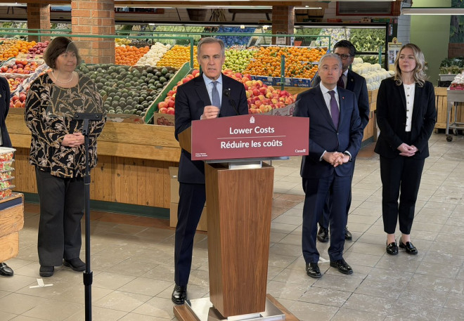 The PM is announcing the “Canada Groceries and Essentials Benefit,” which includes a 25% increase to the GST credit for 5 years, plus one time payment worth 50% of the benefit this