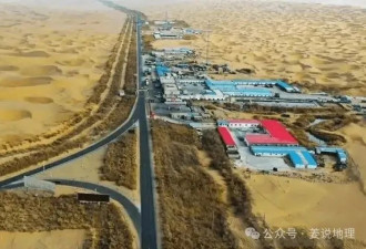 被沙海包围300公里，中国小镇却住着两万人