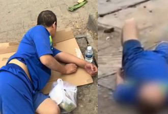 福建男带伤流浪柬埔寨街头 当地华人直播助找家人