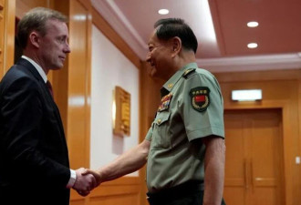 沙利文：张又侠与众不同 谈到中国实际对抗美国的意愿