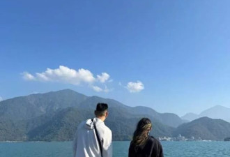林书豪一家三口度假，妻子170高个身材苗条