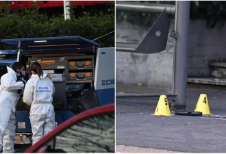 中国男子在米兰涉嫌抢枪，被射中头部，意警方...