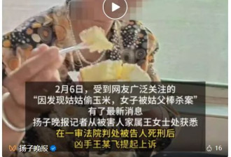 女子在菜地被75岁姑父棒杀，路过的邻居也遇害