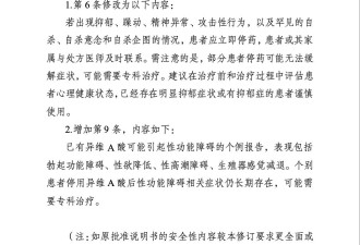 网红“战痘神药”更新说明书！这个副作用，可能会影响一生