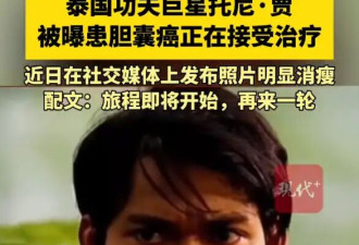 泰国功夫巨星托尼·贾被曝抗癌两年！曾参演《速度与激情7》等大片