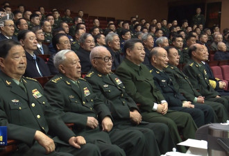 解放军老将这样“紧密团结”习核心