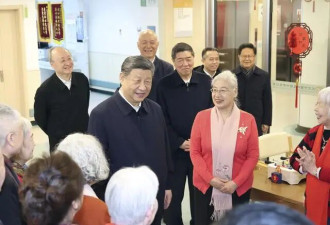 习近平春节前夕在北京看望慰问基层干部群众