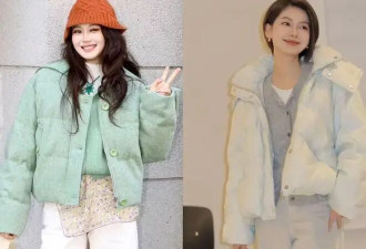 最近火了一种穿搭叫：羽绒服+低跟鞋，过年回家这么穿，喜庆洋气