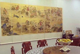 参观上海堂舅的超大豪宅 进门我差点笑出声