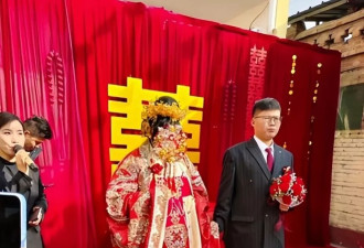 大衣哥女儿朱雪梅结婚：新郎一表人才