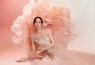 张钧甯粉裙写真性感撩人！被赞从画中走出的仙女