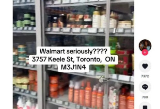 沃尔玛超市将部分产品锁起来 引起顾客不满