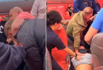 空中惊魂 乘客群殴惊呆机组 航班紧急降落