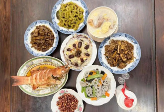江疏影戴婚戒晒年夜饭!瘦到脱相,七菜一汤加茅台,那铁锅太真实