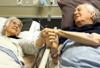 白头偕老: 大多伦多夫妇结婚74年, 卧病在床也要手牵手跨年!