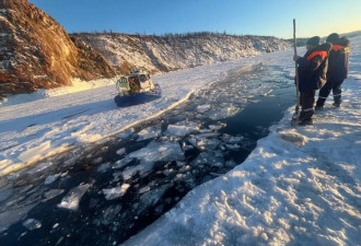 7名中国游客坠冰身亡 贝加尔湖正在“疯狂撕裂”