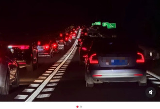 堵堵堵 第一批“大聪明”已堵在回深圳路上了