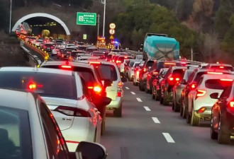 堵堵堵 第一批“大聪明”已堵在回深圳路上了