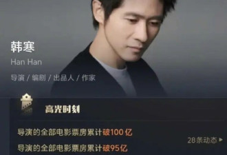 韩寒导演电影累计票房已破100亿！《飞驰人生3》已破26亿