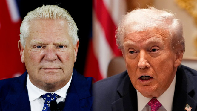 Doug Ford reacts to Trump ending trade talks with Canada after Ontario anti-tariff ad