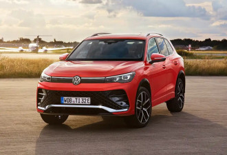 疑似大众Tiguan R谍照 有望搭载高尔夫R动力