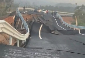 海南博鳌一道路还未投入使用即坍塌，省交通厅回应