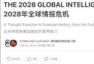 吓崩华尔街的AI末日预言报告被证伪，股市白跌了