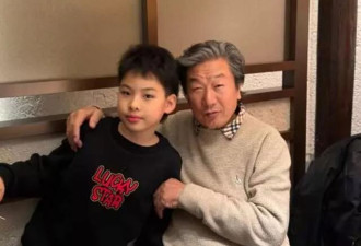 刘璇回成都婆家，一家6口合照，公婆都80多