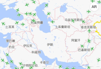中国到中东多航班取消 大马士革飞上海涨至382万