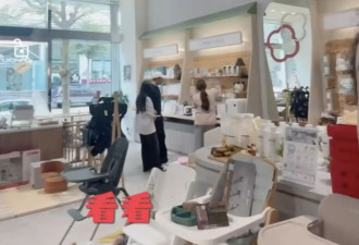 大S女儿现身母婴店给新生弟弟挑礼物 眼神温柔认真倾听店员讲解