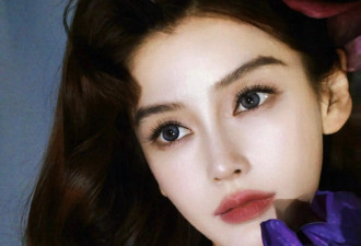 Angelababy生日写真大片，解锁紫罗兰中式美人，旗袍配紫瞳美出新高度