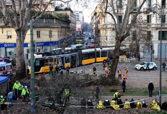 冬奥刚落幕,米兰电车撞进建筑物：造成2人死亡,40人受伤