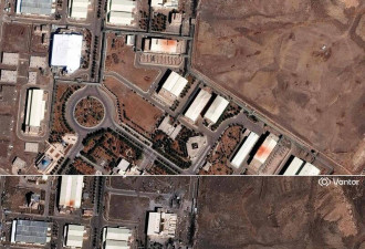 伊朗铀浓缩基地再挨炸 卫星照曝光