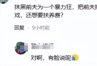 何洁抱怨前夫不给抚养费，目前生活艰难
