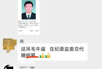 传中共高官落马对纪委招供“睡过杨幂” 网炸了