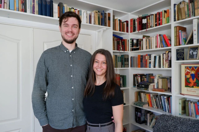 Mandy Pipher and her husband Per