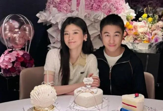 奚梦瑶晒37岁生日全家福，何猷君合影“离得远”，被调侃感情淡了