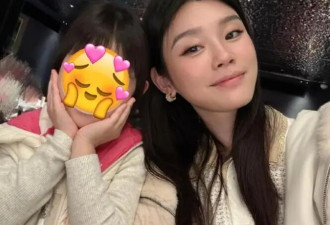 奚梦瑶晒37岁生日全家福，何猷君合影“离得远”，被调侃感情淡了
